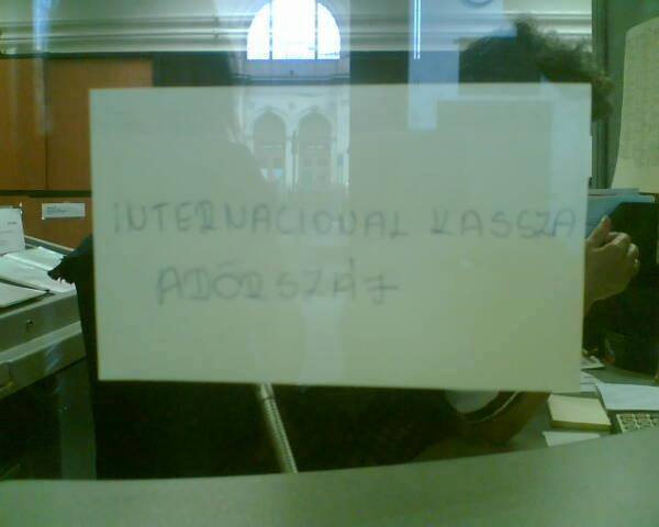 Ték ö vók on di adörszáj!