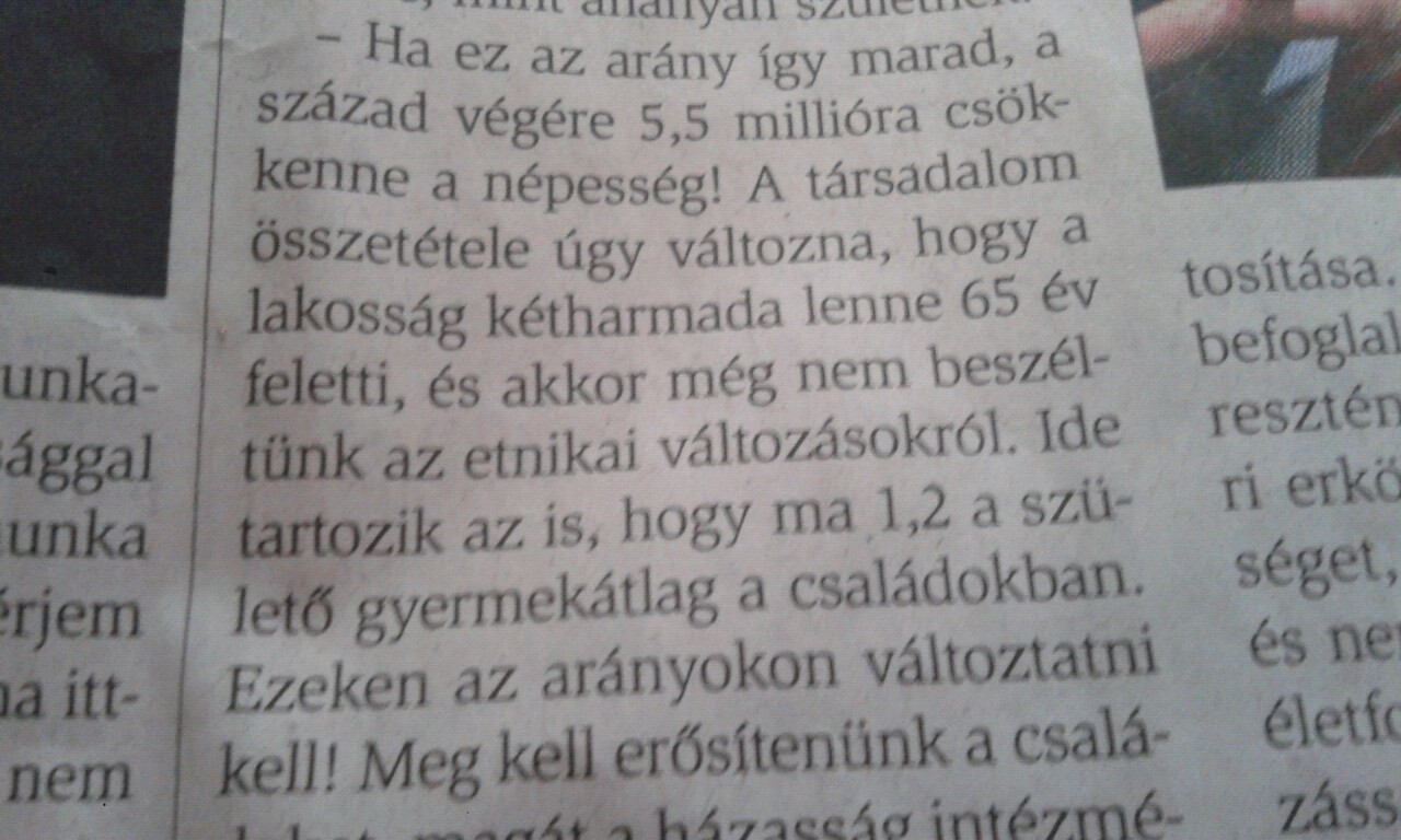 Harrach szerint túl sok lesz itt a cigány