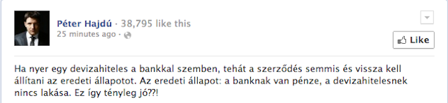 Hajdú Pétert jegybankelnöknek AZONNAL!