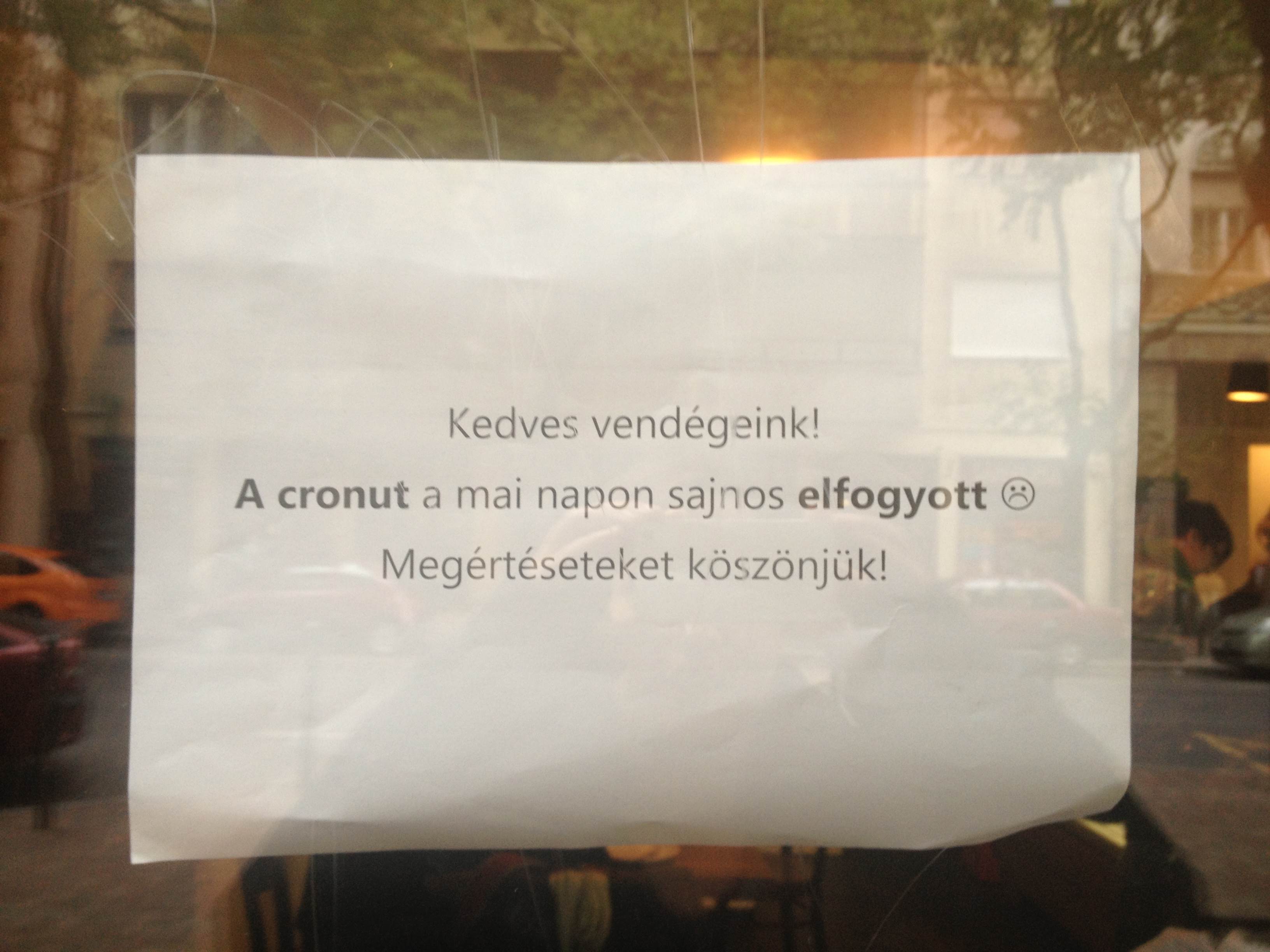 BRÉKING! Elfogyott a hipszterfánk!