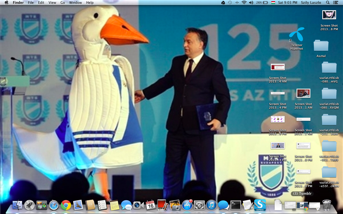 Tudta-e Ön, hogy Orbán Viktor egy libás?