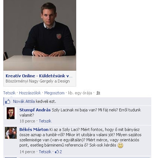 Most akkor szeret engem a Jobbklikk vagy gyűlöl?