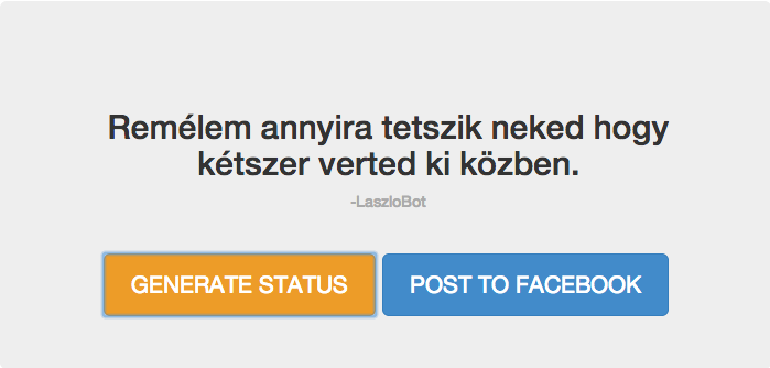 Közepesen humoros a What Would I Say, amit most mindenki játszik