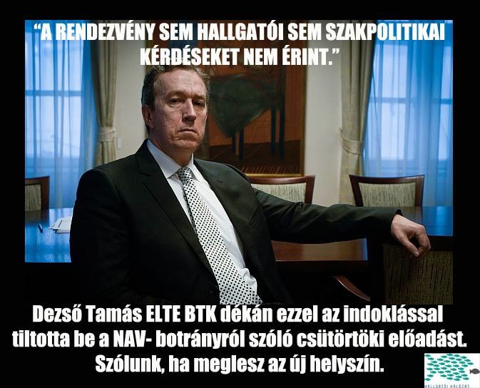 Mégis megtartják Horváth András BTK-n betiltott fórumát