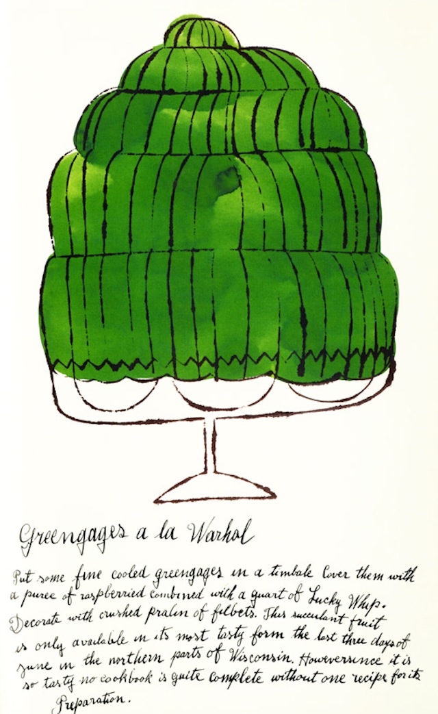 Illustration for article titled A fiatal Andy Warhol illusztrált egy vicces szakácskönyvet