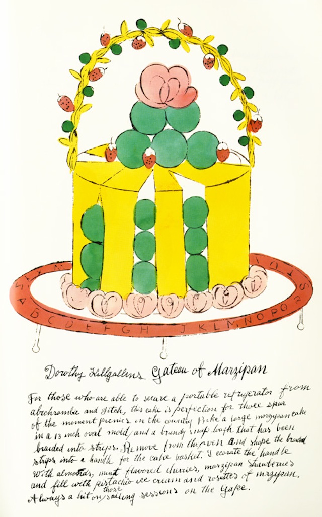 Illustration for article titled A fiatal Andy Warhol illusztrált egy vicces szakácskönyvet