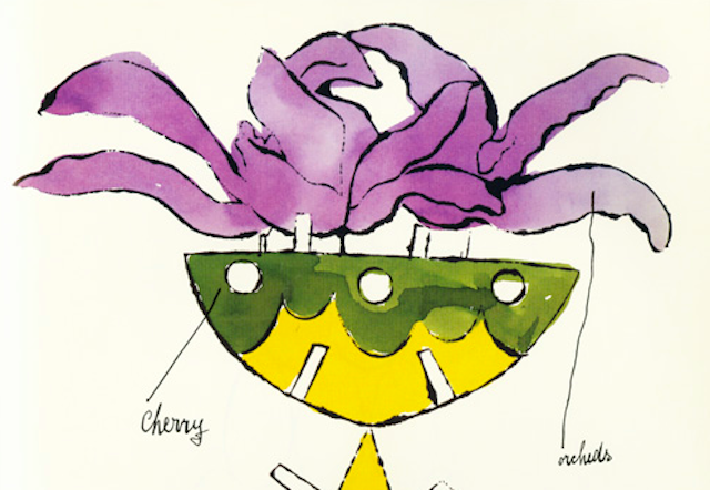 A fiatal Andy Warhol illusztrált egy vicces szakácskönyvet