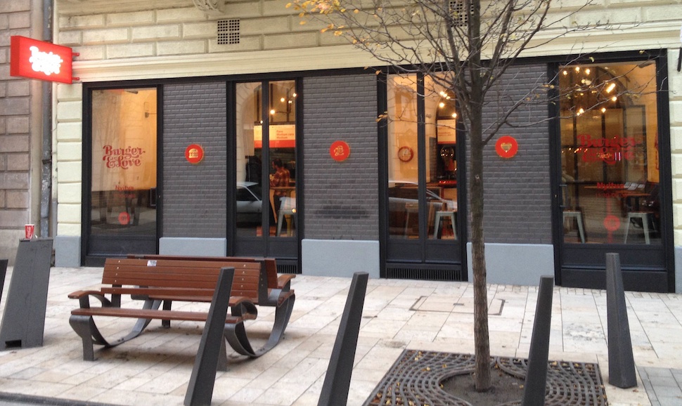 Üzemi ebéd: Burger and Love