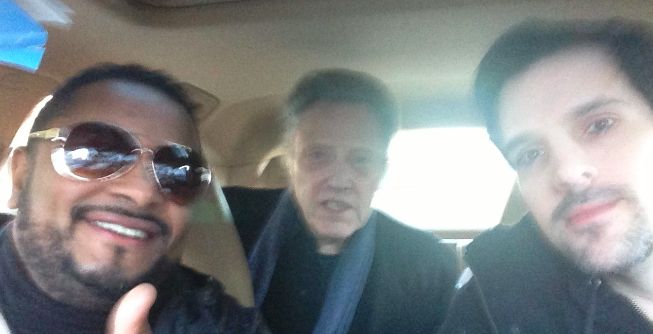 Christopher Walken nem kapott taxit, úgyhogy elvitte két rajongója