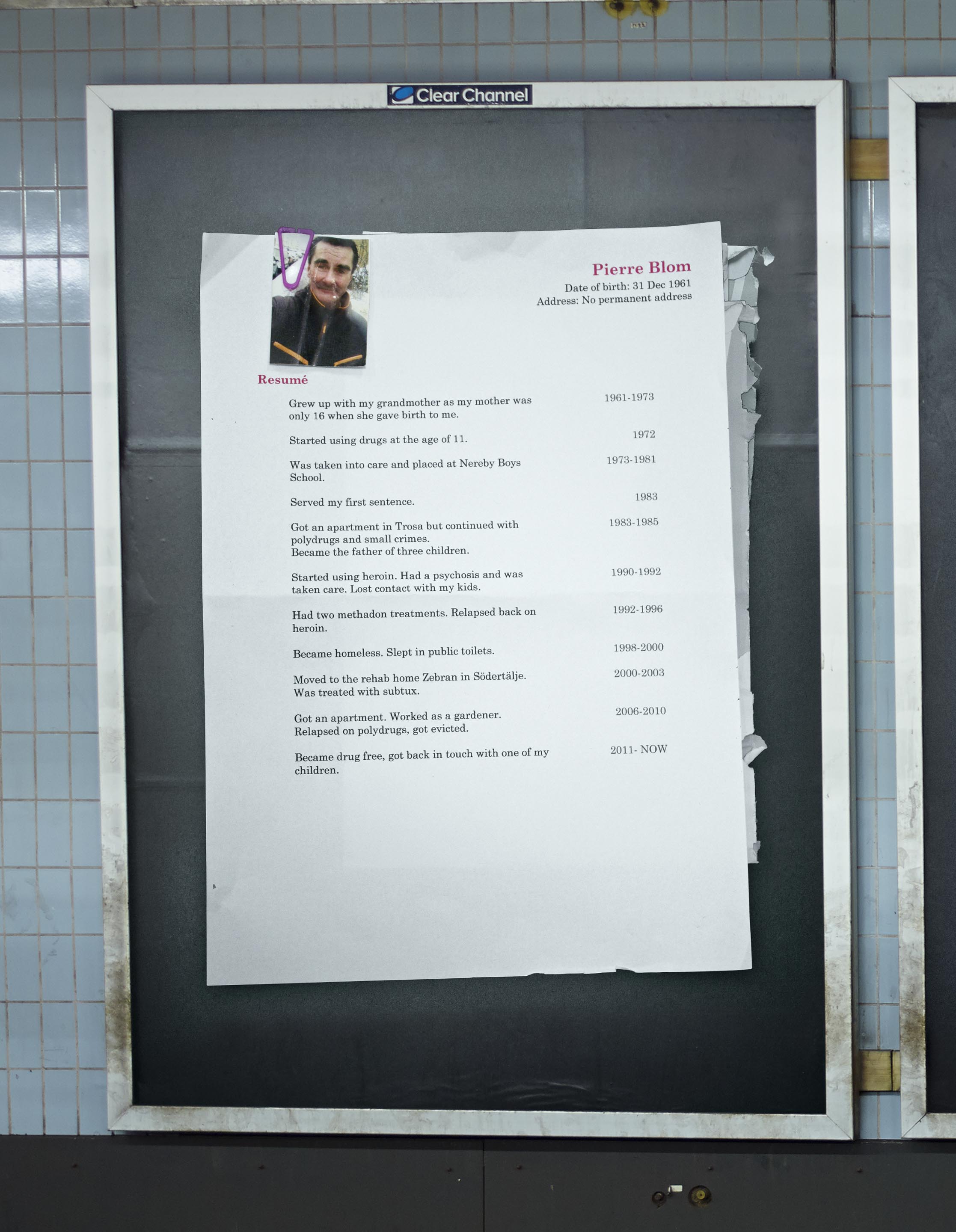 Illustration for article titled Hajléktalanokat reklámoznak Stockholmban