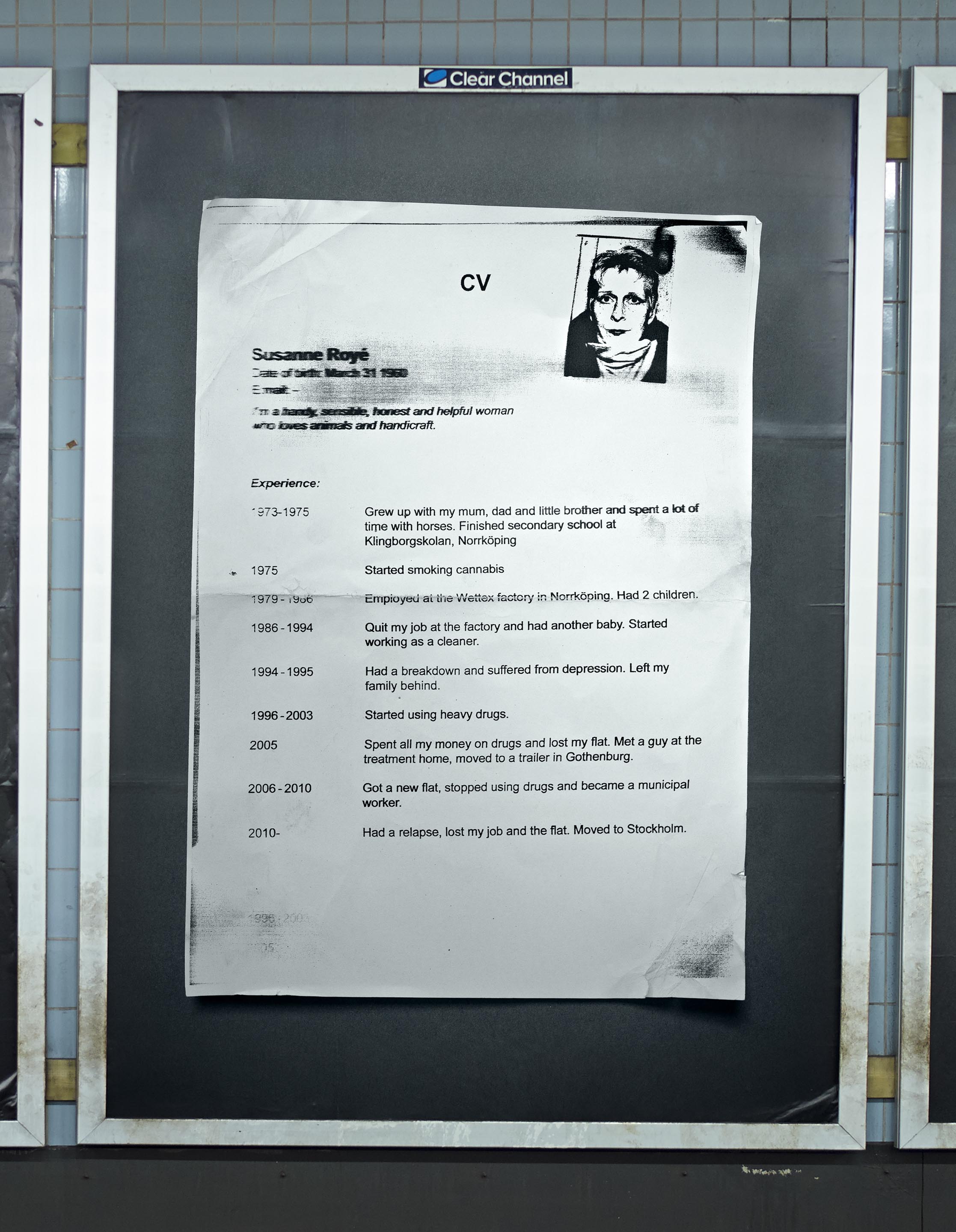 Illustration for article titled Hajléktalanokat reklámoznak Stockholmban