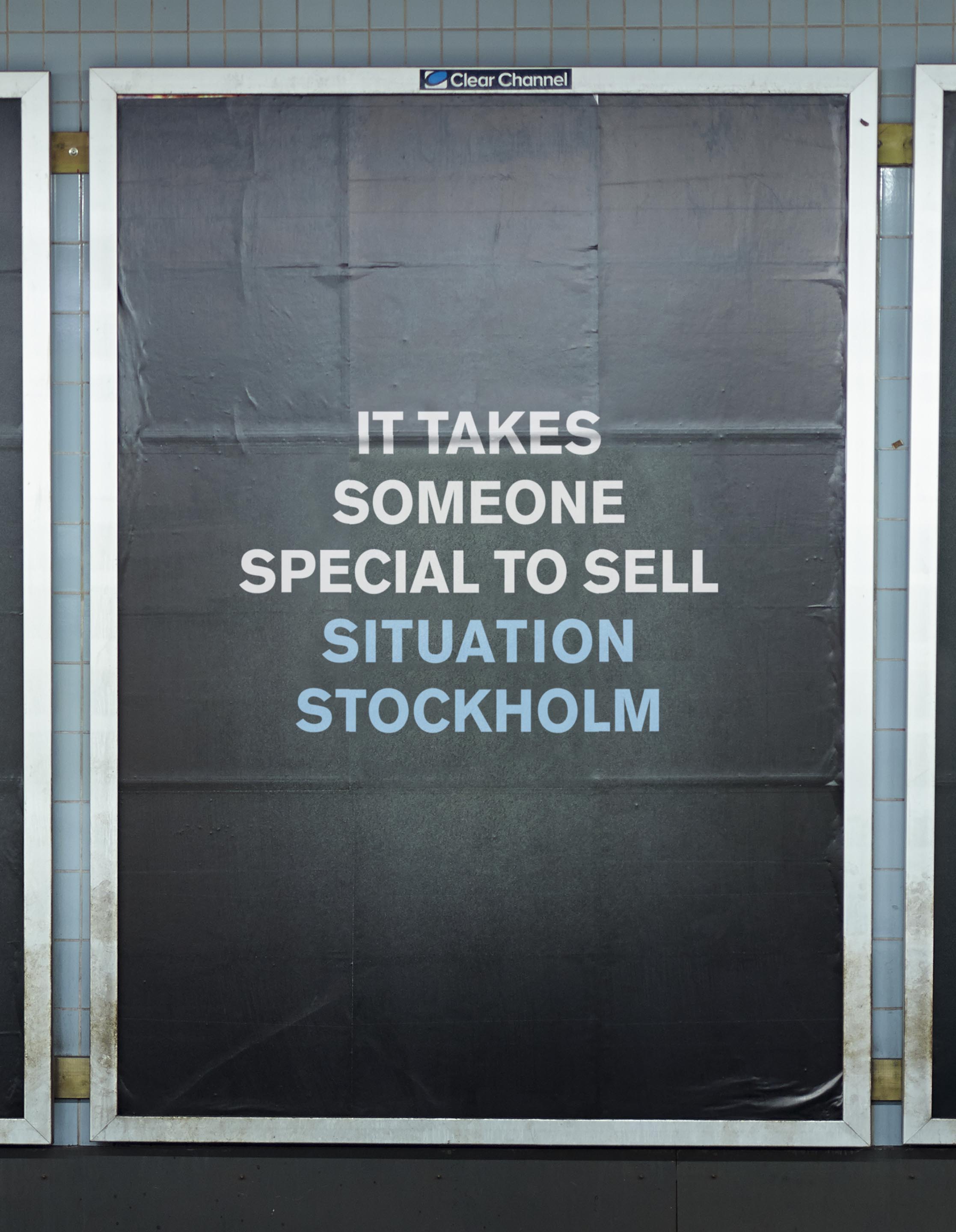 Illustration for article titled Hajléktalanokat reklámoznak Stockholmban