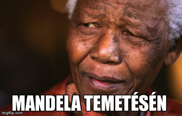 Illustration for article titled Mémregény készült a Mandela temetésére induló Semjén Zsoltról