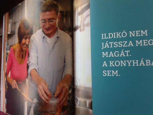 Illustration for article titled Milyen Feri? Gyurcsány szakácskönyvet írt a legszexibb magyar szakácsról