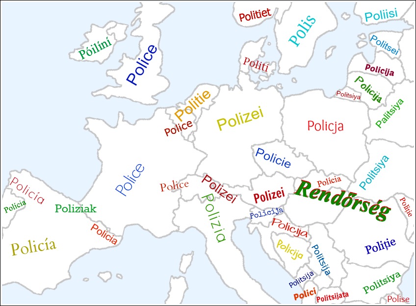 Csak magyarul nem police a rendőrség