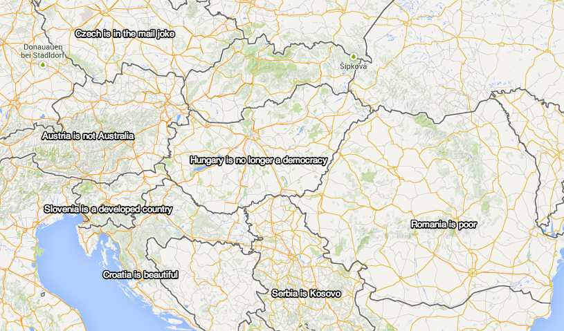 Magyarország nem demokrácia az internet legjobb térképén