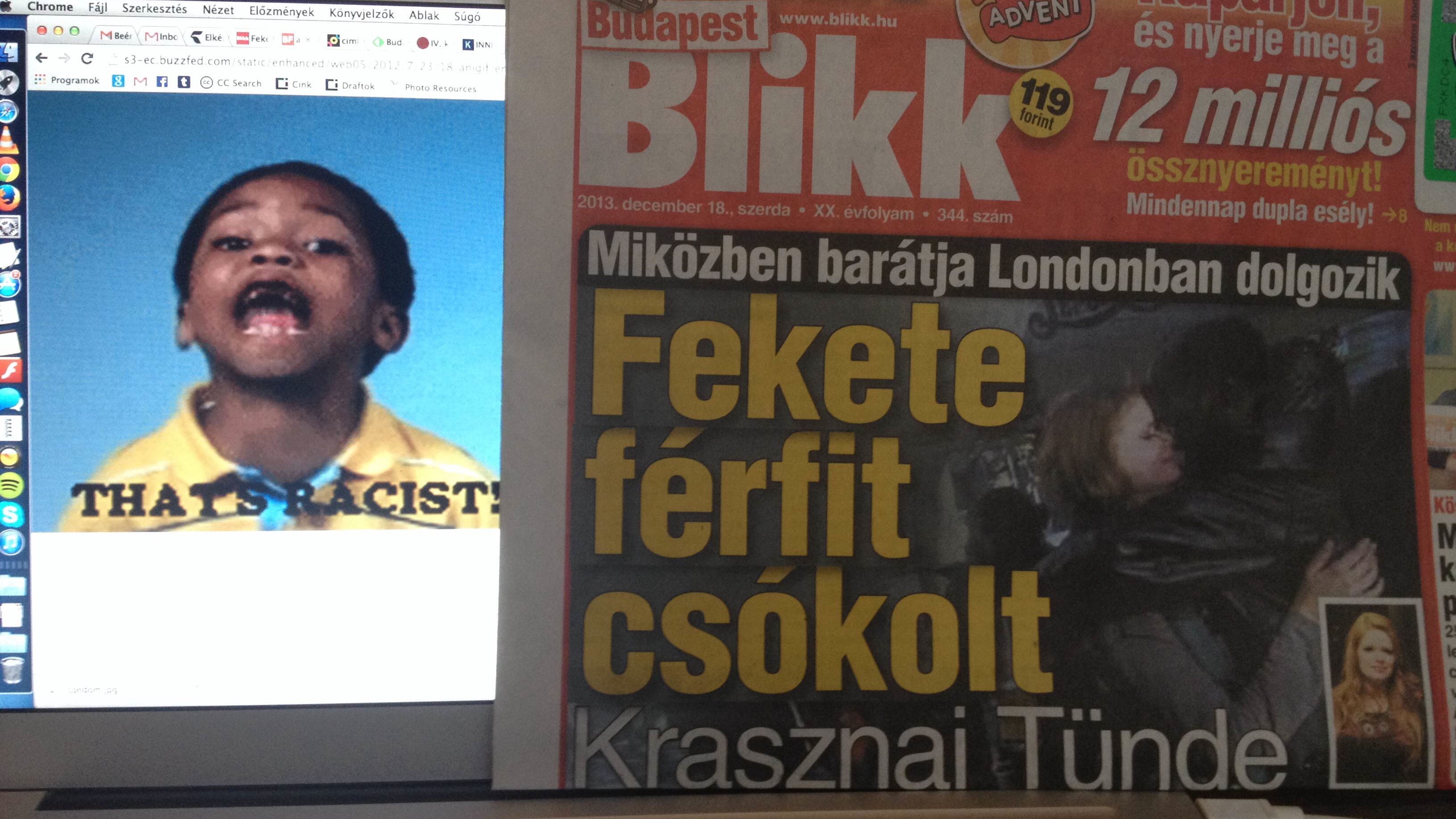 A Blikk ennél már nem is lehetne rasszistább