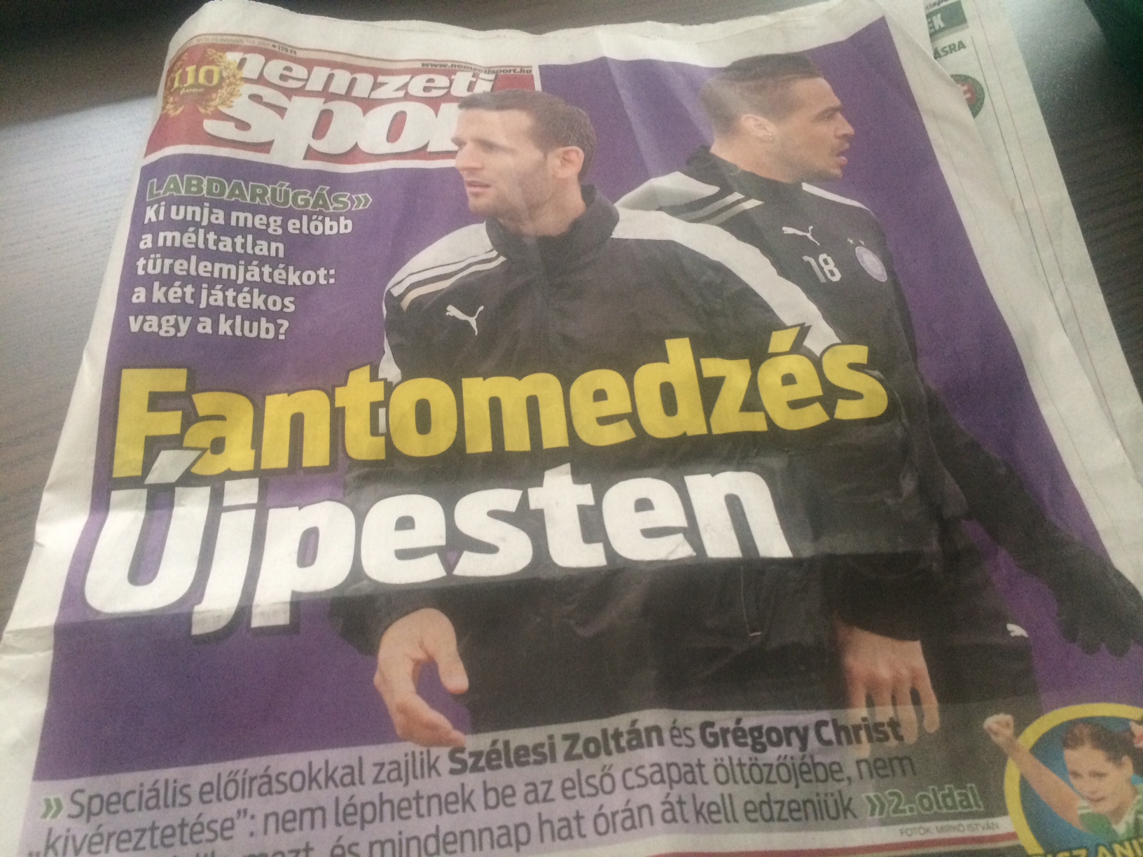 Haláltábor Újpesten: napi hat órán át dolgoztatnak két focistát!