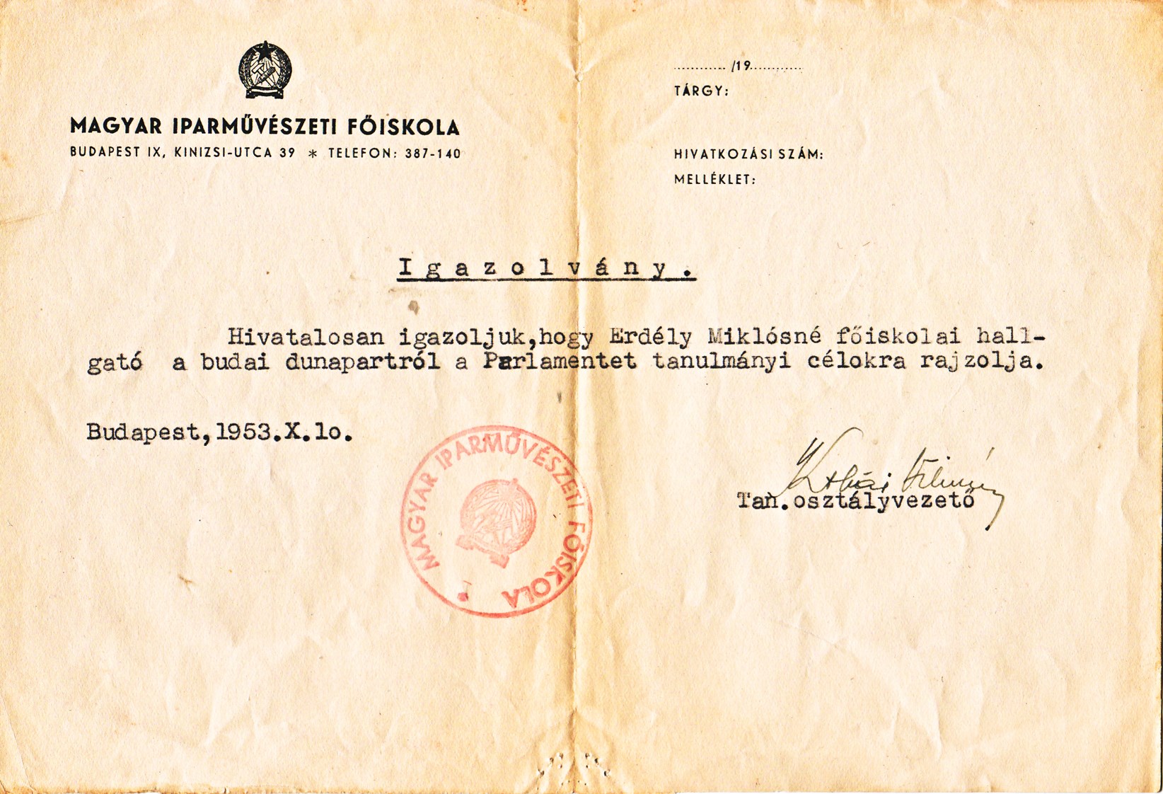 Napi csodás dokumentum: ekkora volt az éberség 1953-ban a Duna-parton