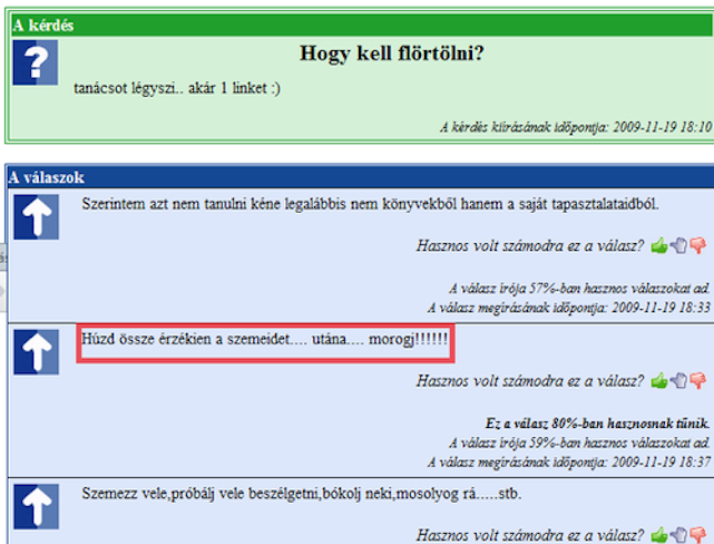 Néha nagyon vicces a Gyakorikérdések