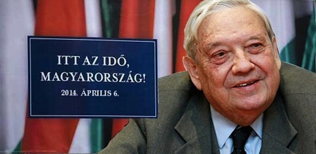 Illustration for article titled Végre beindult a kampány, Biszku is jelölt