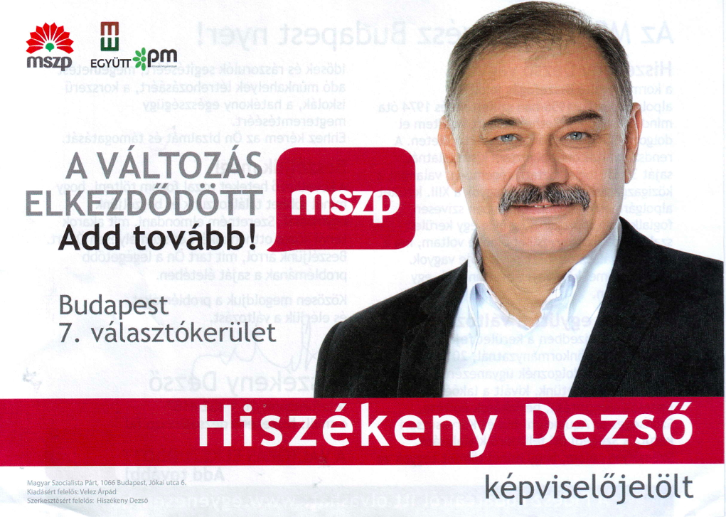 Soha nem lesz még egy ilyen jó választási plakát