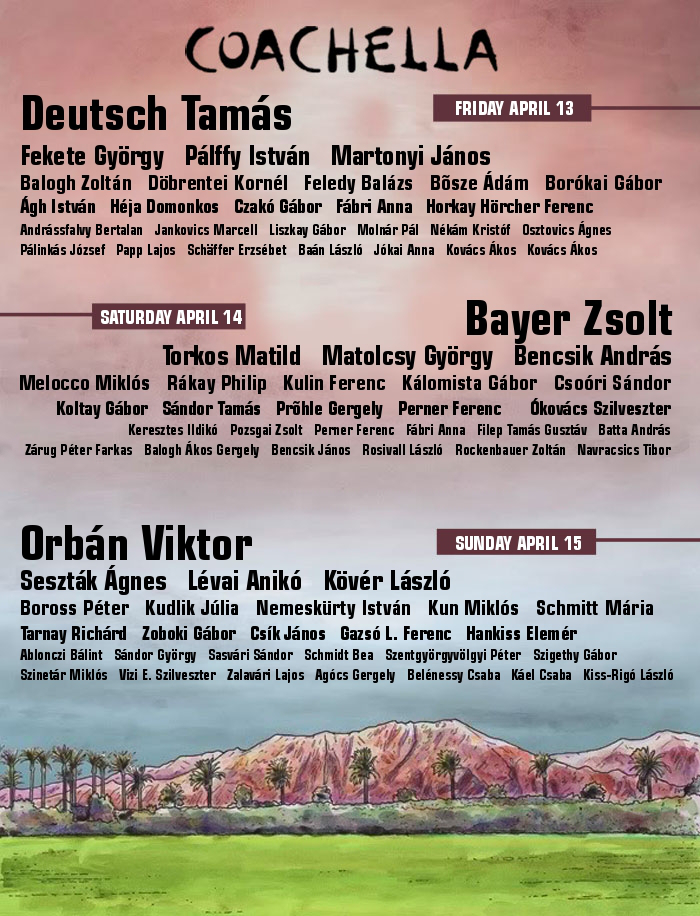 Illustration for article titled Te hová vennél hetijegyet? Komcsifesztiválra vagy Fidesz-buliba?