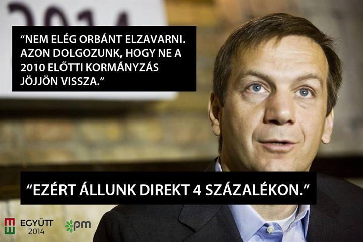 Megvan, miért áll olyan szarul Bajnai pártja