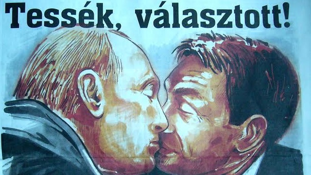 Putyinnal csőröző Orbán került a Vasárnapi Hírek címlapjára