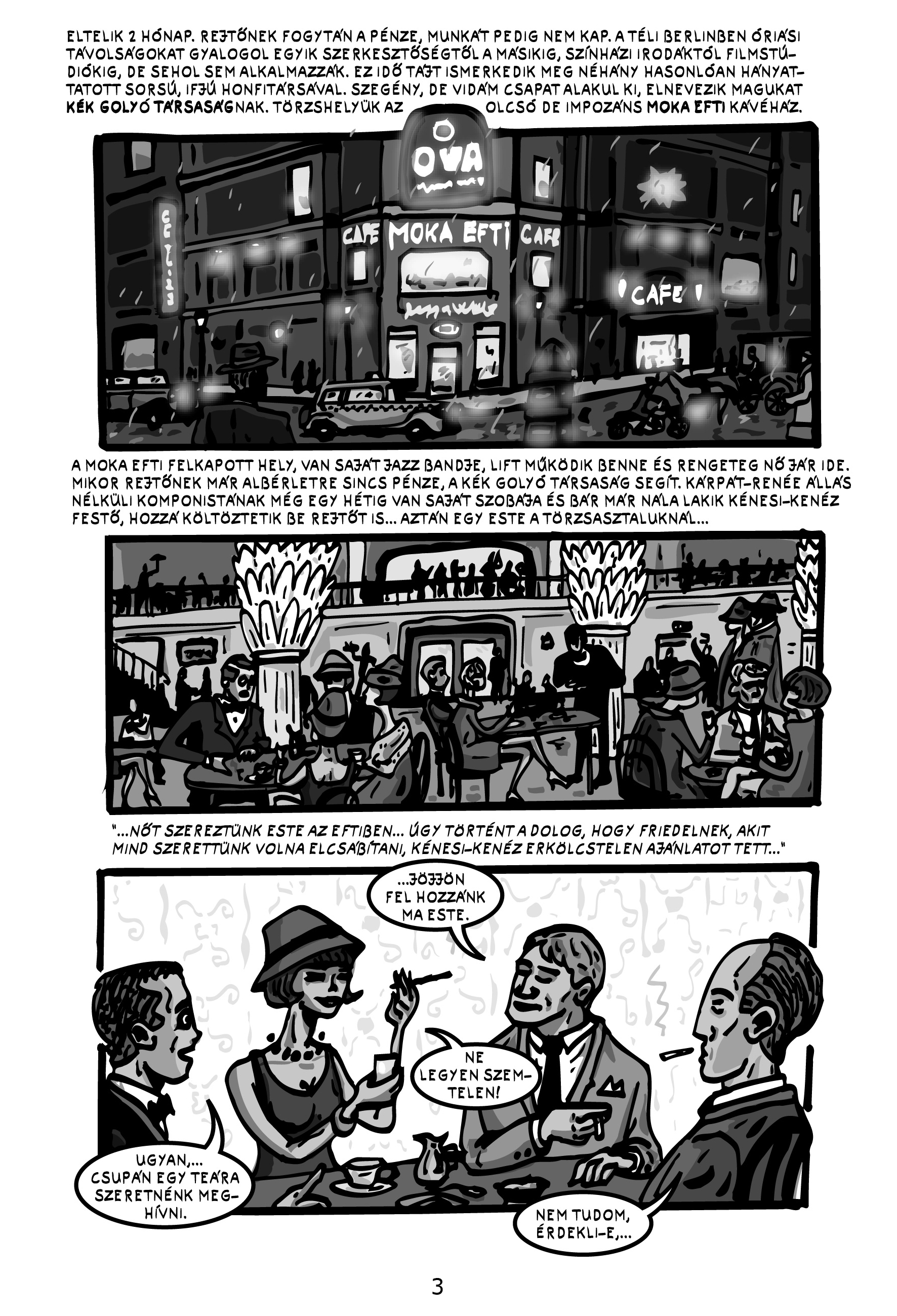 Illustration for article titled Szuper képregény készülhet Rejtő Jenő kalandos életéről