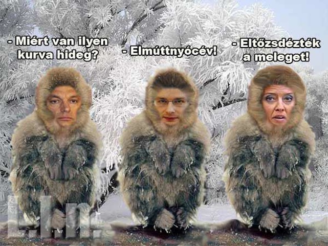 Miért van hideg? A Fidesz-vezérkar megmondja!