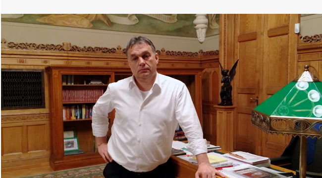 Jó estét, fészbukkosok - jelentkezett be a tántorgósan fáradt Orbán