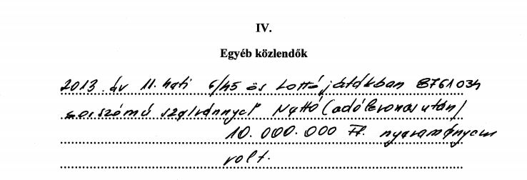 Egy fideszes képviselő megnyerte a hatoslottót