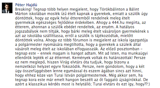 Illustration for article titled Bréking: már Hajdú Péter is rájött, hogy a fideszesek az igazi kommunisták