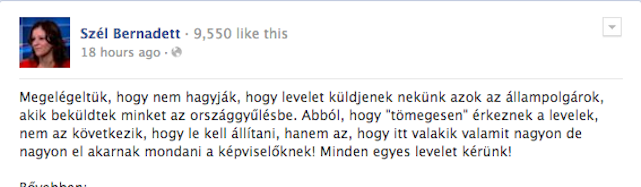 Illustration for article titled Szél Bernadett kérte a filterezést, majd nyilvánosan tiltakozott ellene