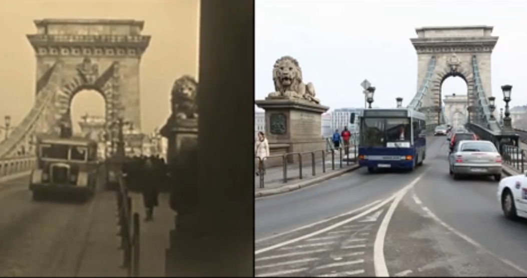 Budapest régen! Budapest most! A kettő egy képen! Mágia!