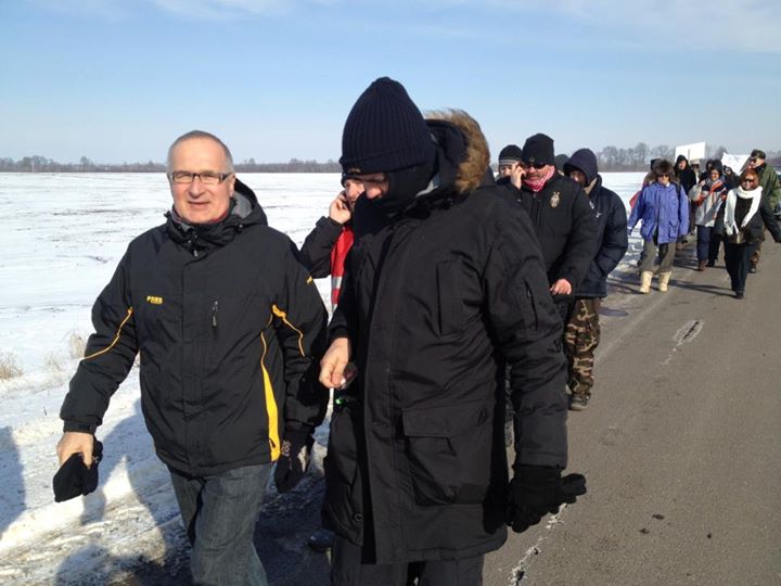 Így nélkülözött Simon Gábor az Éhségmenetben