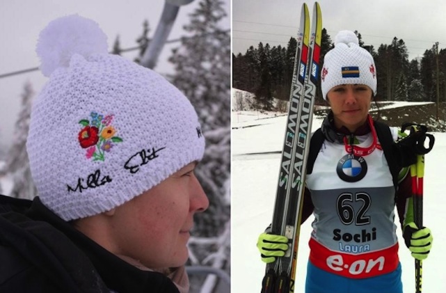 A fenéken kalocsai minta, a homlokon székely zászló