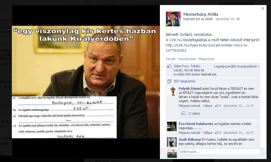 Németh rezsibiztos feljelentést tett, rajtam keresnek egy Tumblr-felhasználót