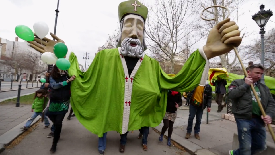 Ilyen volt a budapesti St Patrck's Day-menet
