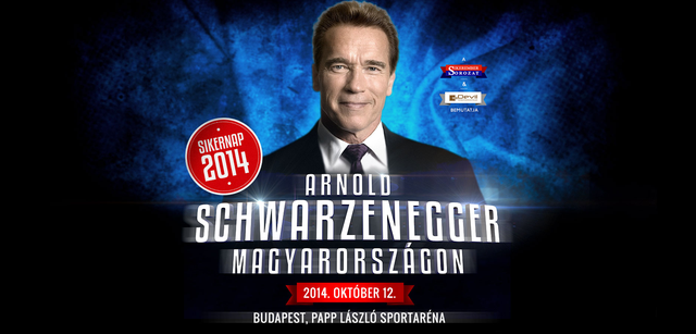 Arnold Schwarzenegger Magyarországra jön!