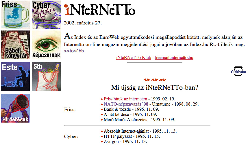 Illustration for article titled Íme ötven jó állapotú fosszília a magyar internet hajnaláról