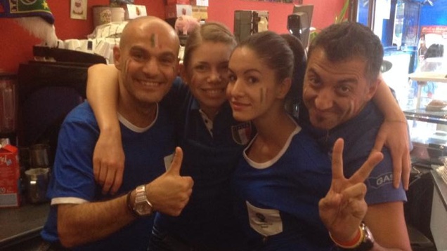 Olaszország kiesett