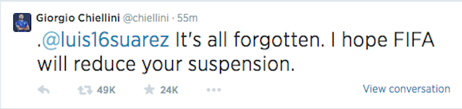 Illustration for article titled Suarez bevallotta, amit mindenki látott