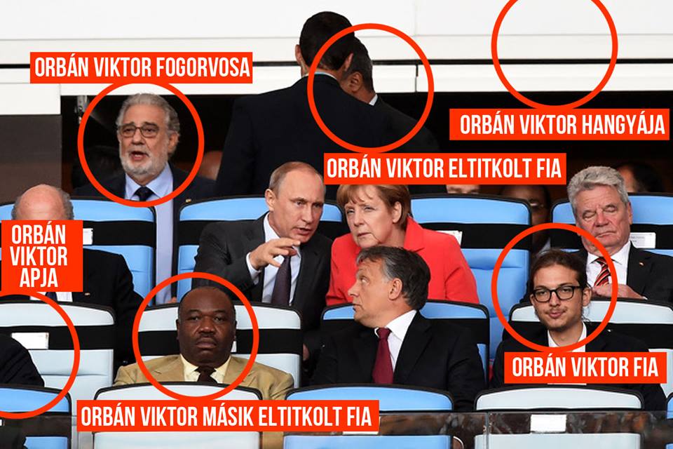 Három fiával együtt nézte a vb-döntőt Orbán