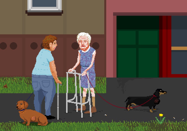 Szerdai netművészet: nénik daganatos tacskókkal