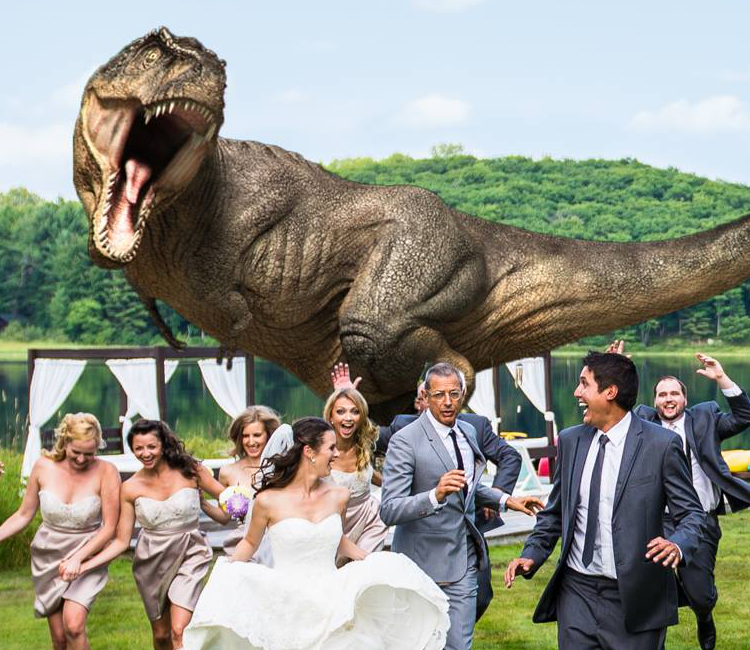 Szegény Jeff Goldblumot tényleg üldözik a dinoszauruszok