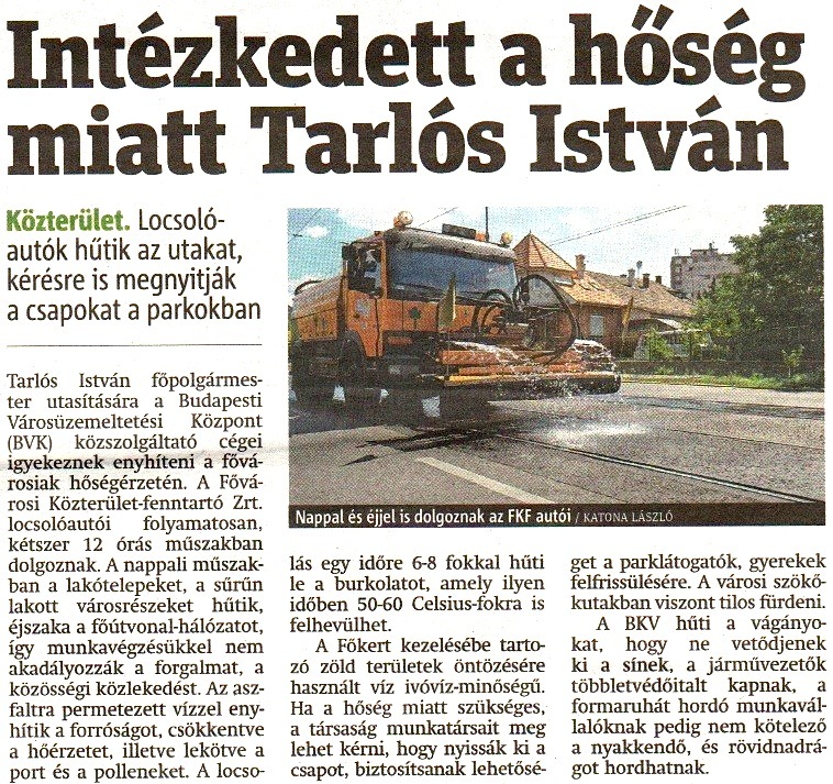 Tarlós István fényes győzelmet aratott