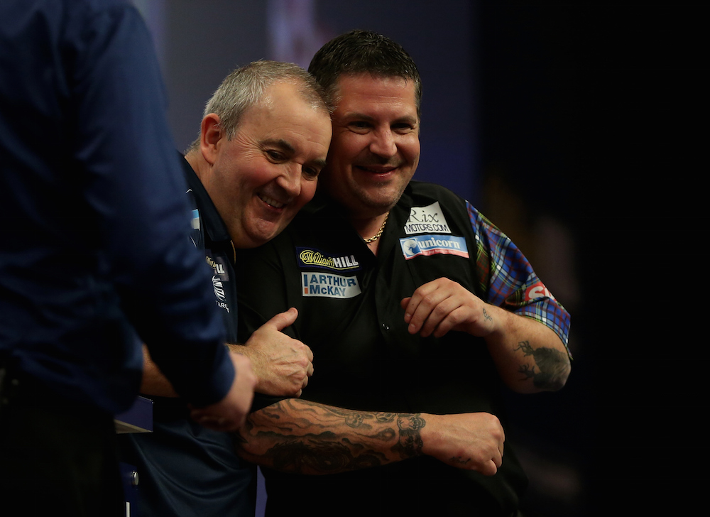 Gary Anderson jól elkapta Phil Taylort