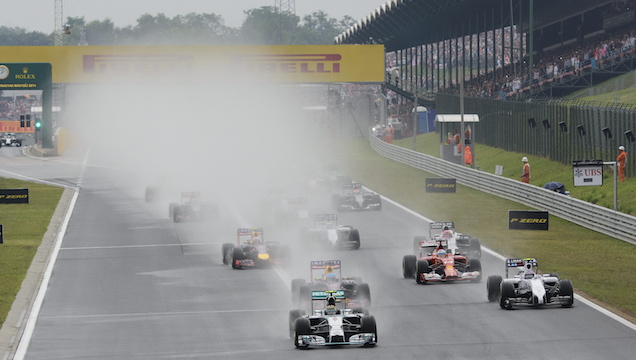 Izgalmas a Magyar Nagydíj, korcsolyáznak a versenyzők a Hungaroringen